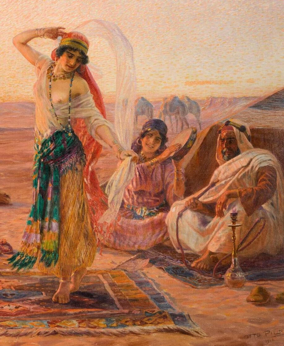 Danza nel deserto - dettaglio